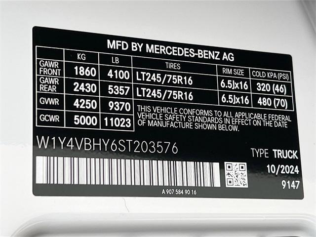 new 2025 Mercedes-Benz Sprinter 2500 car, priced at $65,794
