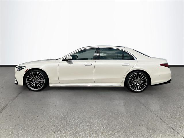 used 2022 Mercedes-Benz S-Class car, priced at $74,500