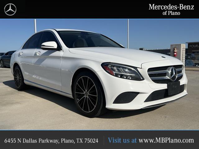 used 2021 Mercedes-Benz C-Class car, priced at $34,750