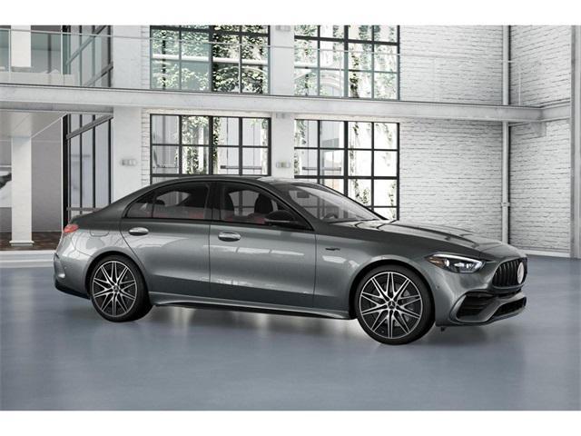 new 2024 Mercedes-Benz AMG C 43 car, priced at $76,985