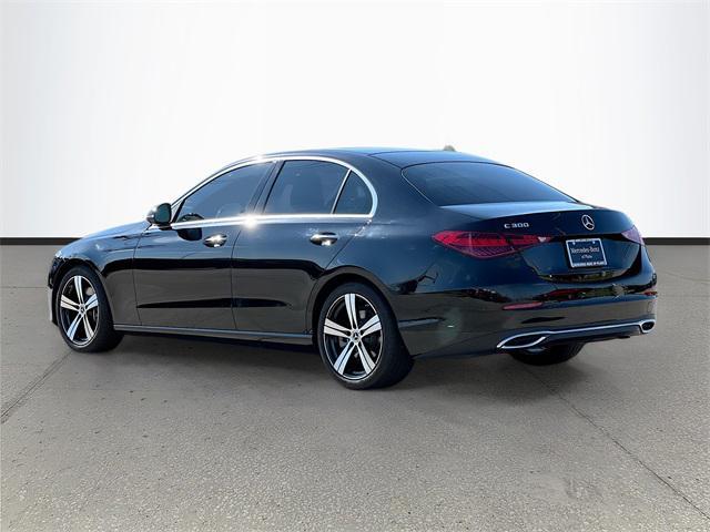 used 2022 Mercedes-Benz C-Class car, priced at $34,250