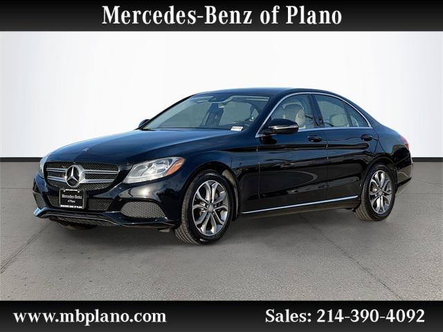 used 2016 Mercedes-Benz C-Class car, priced at $14,500