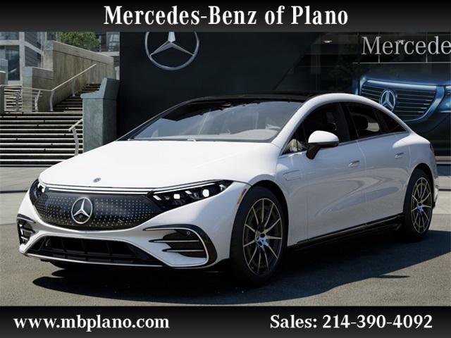 used 2023 Mercedes-Benz EQS 580 car, priced at $64,500