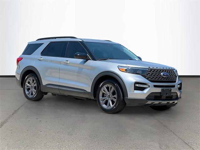 used 2022 Ford Explorer car, priced at $27,500