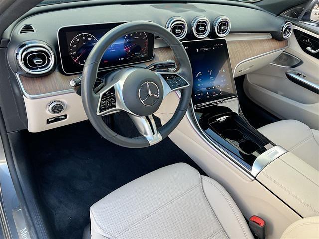 used 2022 Mercedes-Benz C-Class car, priced at $37,500