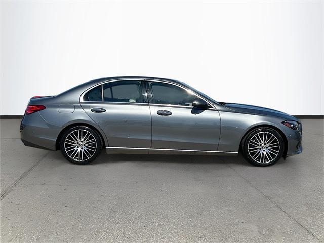 used 2022 Mercedes-Benz C-Class car, priced at $37,500