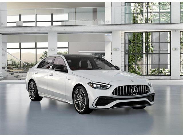 new 2024 Mercedes-Benz AMG C 43 car, priced at $70,110