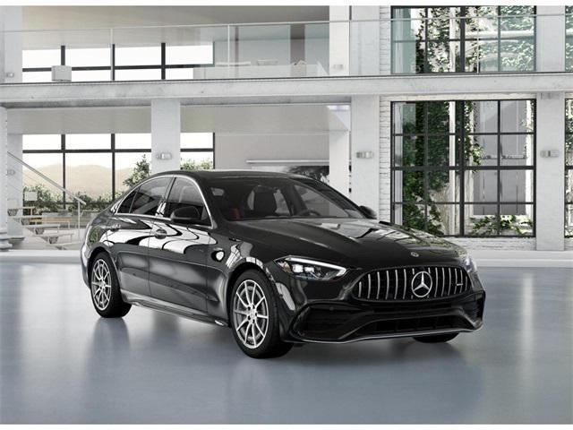 used 2023 Mercedes-Benz AMG C 43 car, priced at $50,950