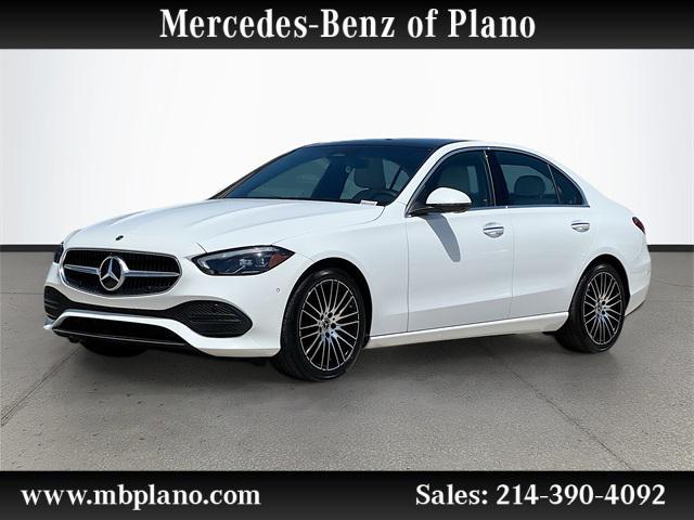 used 2025 Mercedes-Benz C-Class car, priced at $49,999