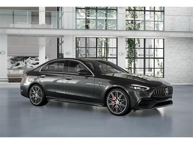 new 2025 Mercedes-Benz AMG C 43 car, priced at $74,515