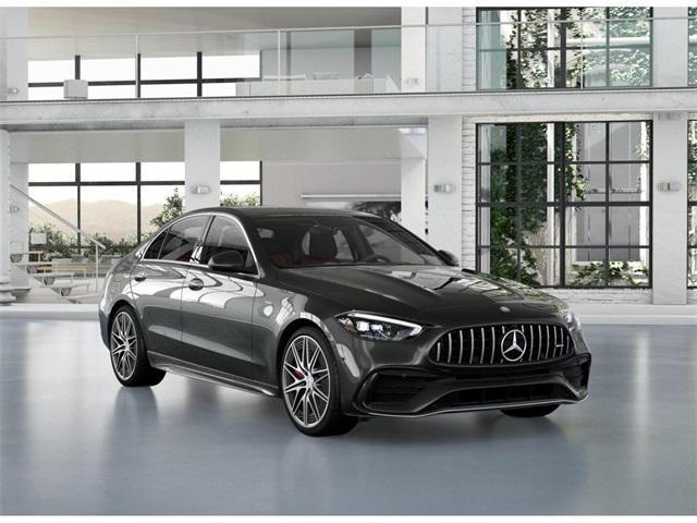 new 2025 Mercedes-Benz AMG C 43 car, priced at $74,515