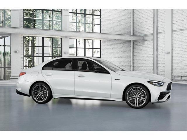 new 2025 Mercedes-Benz AMG C 43 car, priced at $74,715