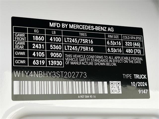 new 2025 Mercedes-Benz Sprinter 2500 car, priced at $64,153
