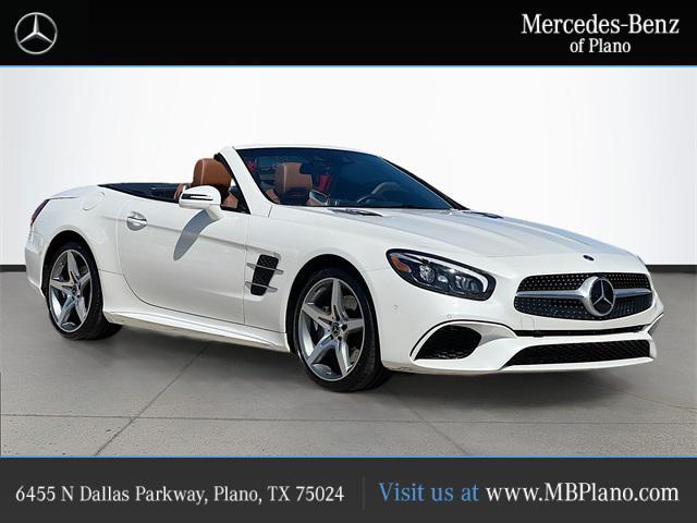 used 2020 Mercedes-Benz SL 550 car, priced at $76,000