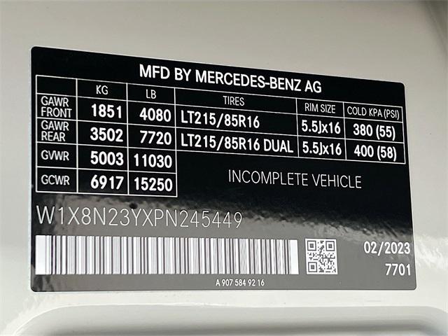 new 2023 Mercedes-Benz Sprinter 3500XD car, priced at $49,568