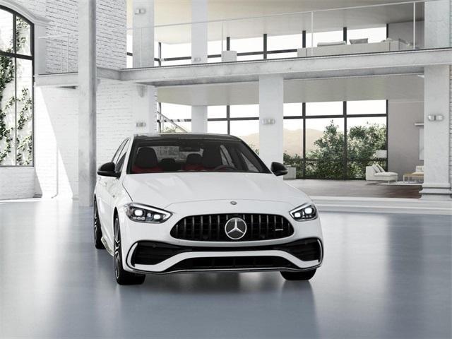 new 2024 Mercedes-Benz AMG C 43 car, priced at $74,945