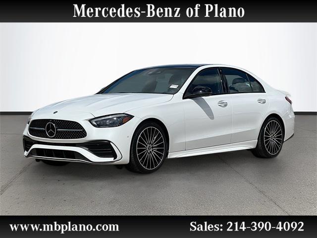 used 2024 Mercedes-Benz C-Class car, priced at $47,750