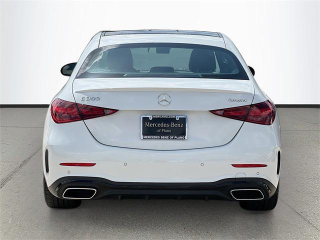 used 2024 Mercedes-Benz C-Class car, priced at $47,750