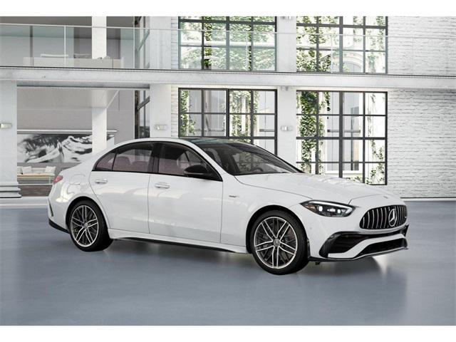 new 2024 Mercedes-Benz AMG C 43 car, priced at $72,355