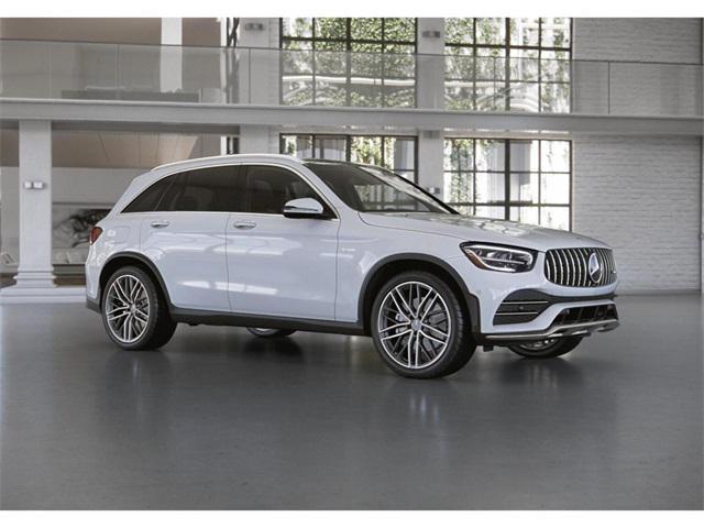 used 2021 Mercedes-Benz AMG GLC 43 car, priced at $45,999