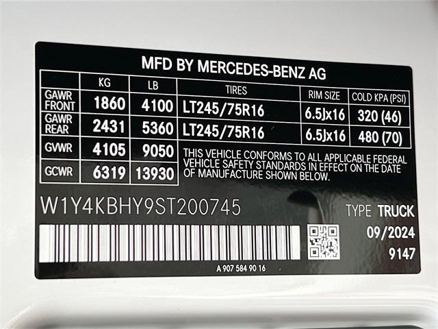 new 2025 Mercedes-Benz Sprinter 2500 car, priced at $57,785