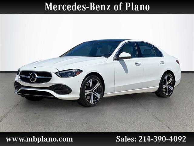 used 2025 Mercedes-Benz C-Class car, priced at $51,500