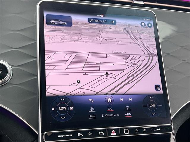 used 2023 Mercedes-Benz AMG EQE car, priced at $55,500