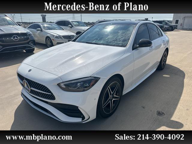 used 2024 Mercedes-Benz C-Class car, priced at $38,900