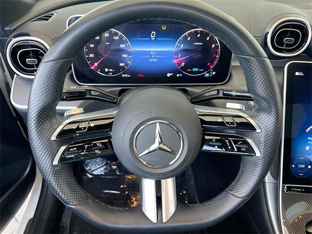 used 2022 Mercedes-Benz C-Class car, priced at $37,250