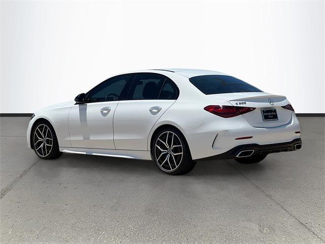 used 2022 Mercedes-Benz C-Class car, priced at $37,250