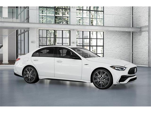 new 2024 Mercedes-Benz AMG C 43 car, priced at $68,700