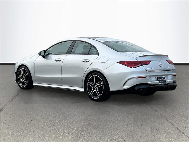 used 2021 Mercedes-Benz AMG CLA 35 car, priced at $39,750