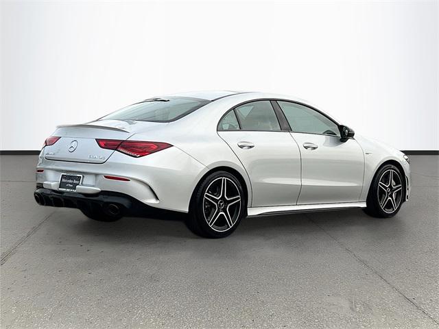 used 2021 Mercedes-Benz AMG CLA 35 car, priced at $39,750