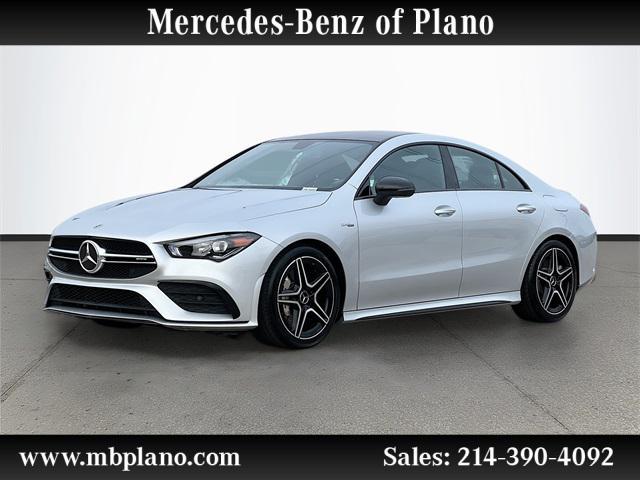 used 2021 Mercedes-Benz AMG CLA 35 car, priced at $39,750