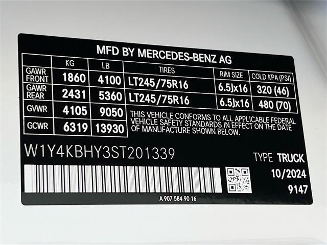 new 2025 Mercedes-Benz Sprinter 2500 car, priced at $57,785