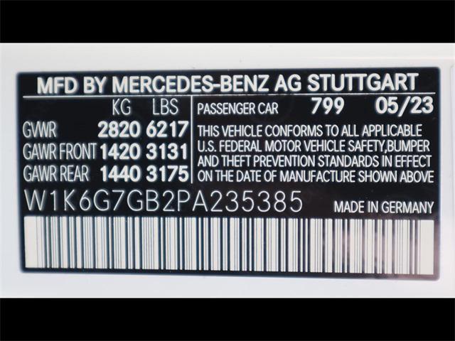 new 2023 Mercedes-Benz S-Class car, priced at $144,435