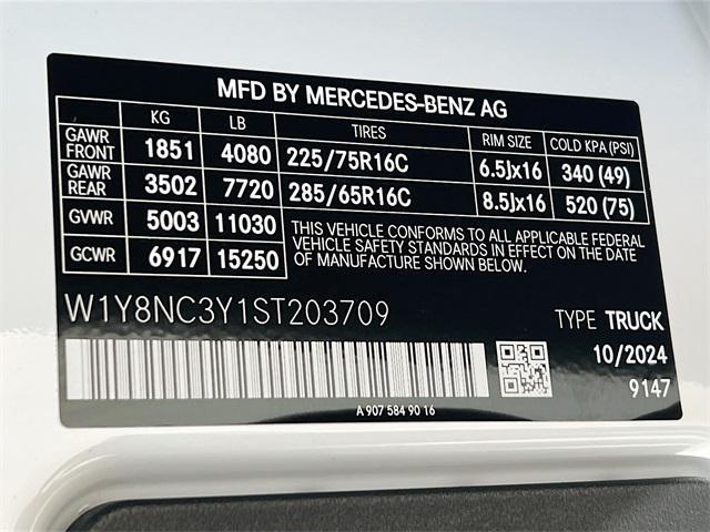 new 2025 Mercedes-Benz Sprinter 3500XD car, priced at $73,021