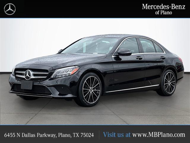 used 2021 Mercedes-Benz C-Class car, priced at $33,750