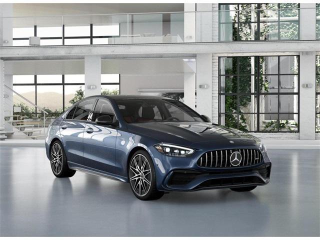 new 2025 Mercedes-Benz AMG C 43 car, priced at $77,740