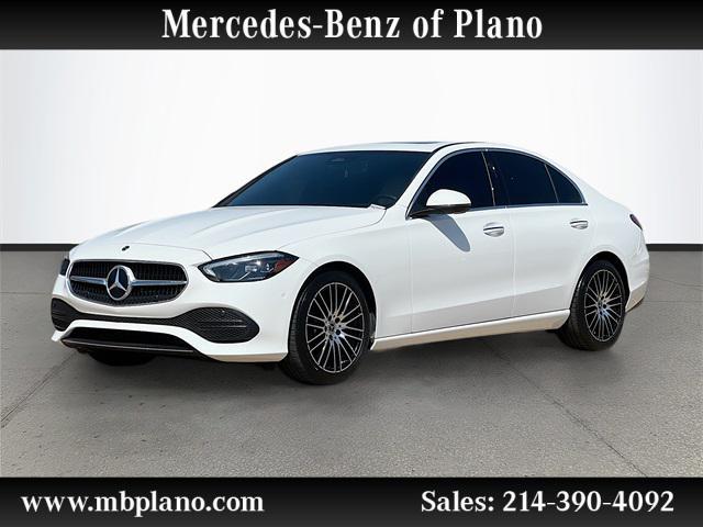 used 2024 Mercedes-Benz C-Class car, priced at $37,700