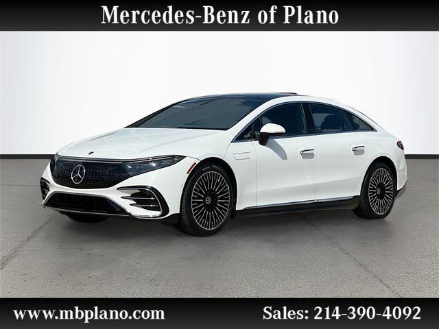 used 2024 Mercedes-Benz EQS 580 car, priced at $110,750