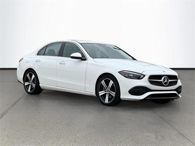 used 2022 Mercedes-Benz C-Class car, priced at $36,950