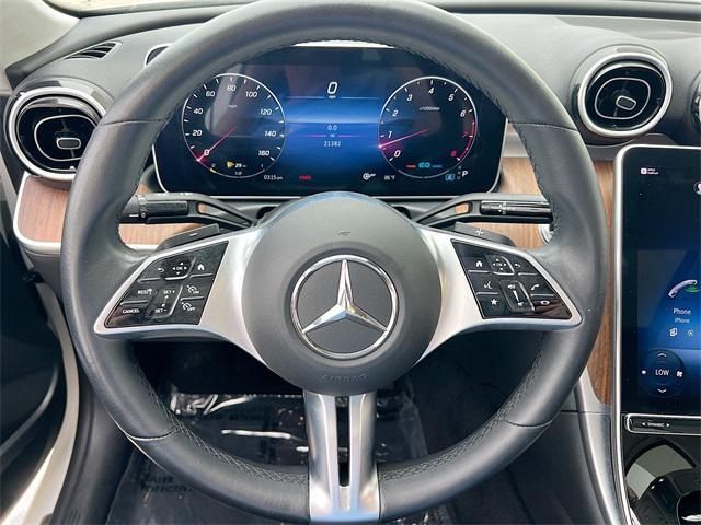 used 2022 Mercedes-Benz C-Class car, priced at $36,950