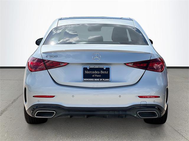 used 2024 Mercedes-Benz C-Class car, priced at $36,250