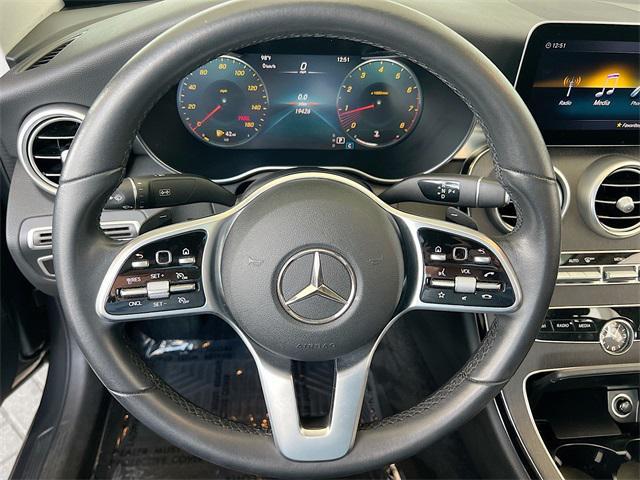 used 2021 Mercedes-Benz C-Class car, priced at $30,950
