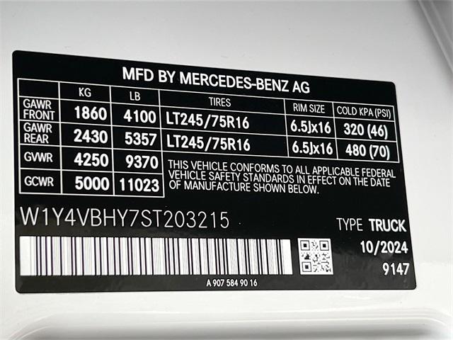 new 2025 Mercedes-Benz Sprinter 2500 car, priced at $65,794