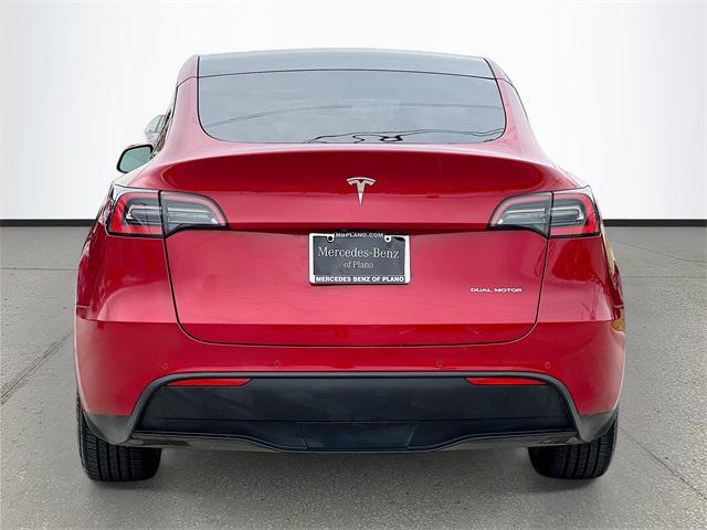 used 2021 Tesla Model Y car, priced at $27,500