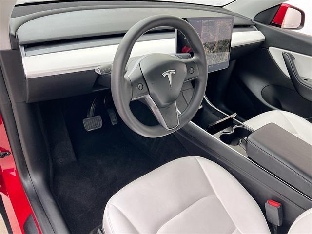 used 2021 Tesla Model Y car, priced at $27,500