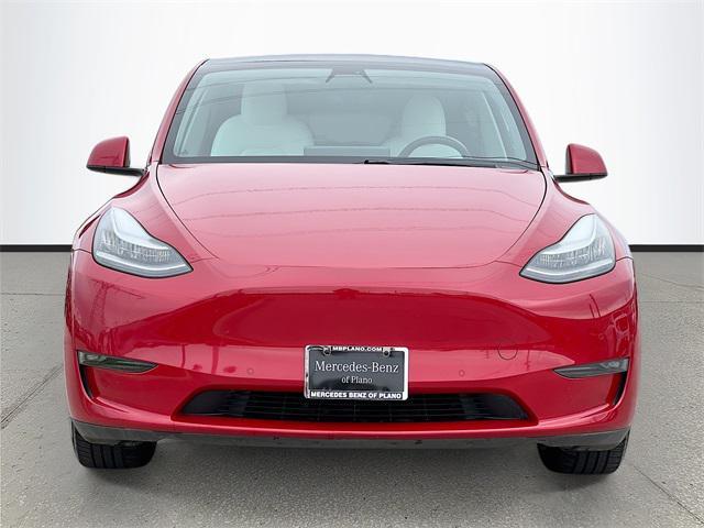 used 2021 Tesla Model Y car, priced at $27,500