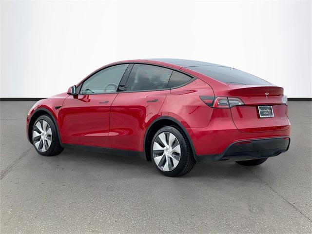 used 2021 Tesla Model Y car, priced at $27,500